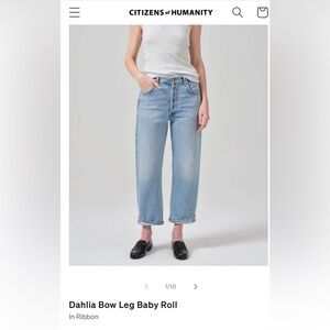 Citizens of Humanity Dahlia Jean in “Ribbon” sz26